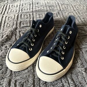 Size 9 Insekta Chuck Taylor Navy Blue shoes
